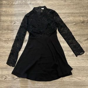 Black lace dress Lulu’s